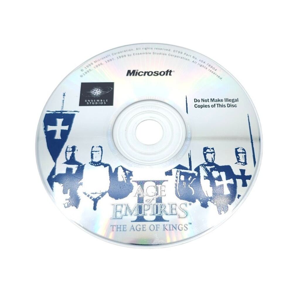 Age of Empires 2 - Age of Kings for PC 1999 Disc Only